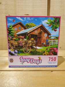 'Flying to Flower Farm' - Lazy Days™ 750 Piece Puzzle