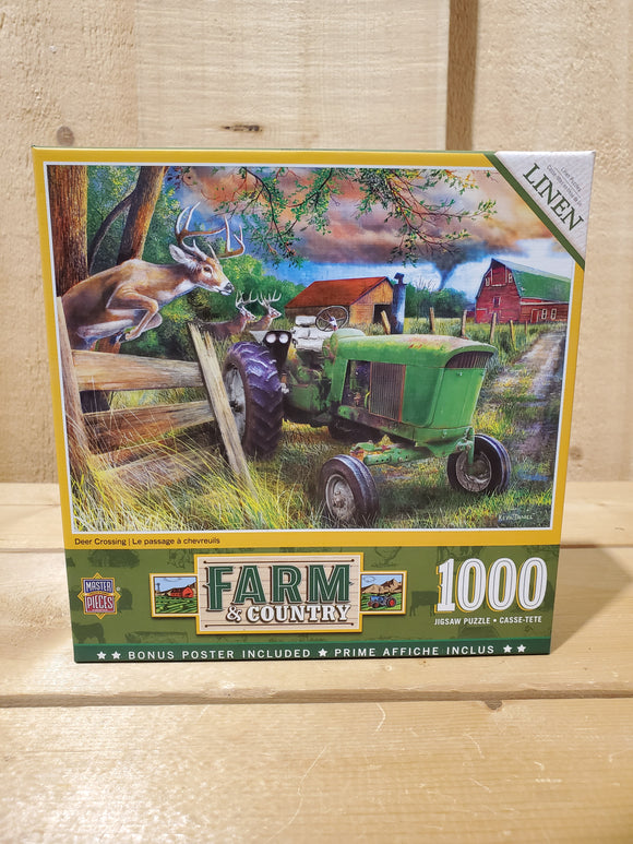 'Deer Crossing' Farm & Country™ 1000 Piece Puzzle