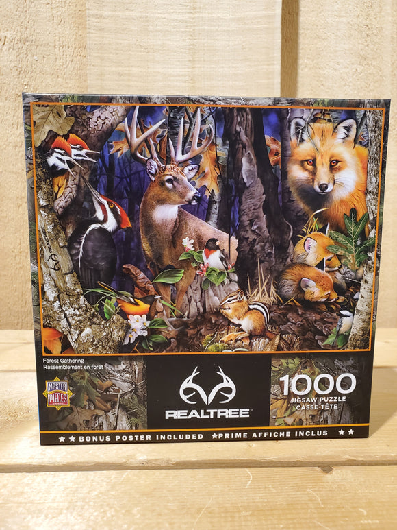 'Forest Gathering' Realtree® 1000 Piece Puzzle