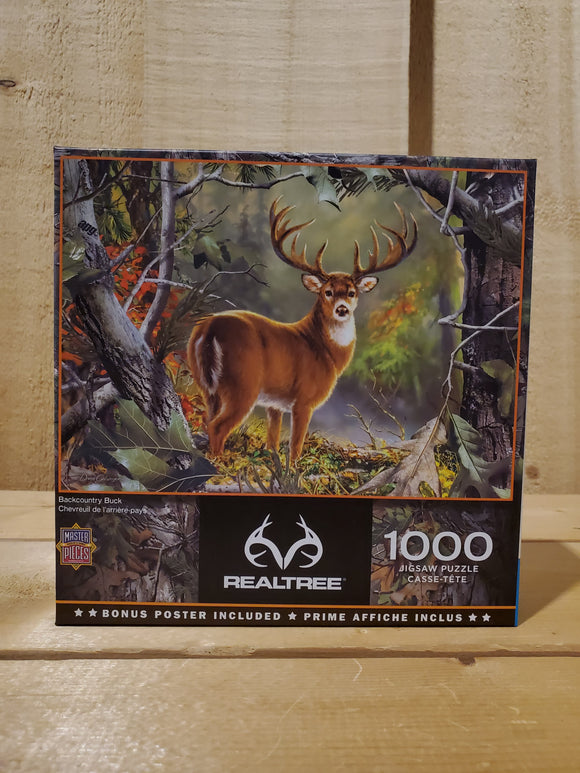 'Backcountry Buck' Realtree® 1000 Piece Puzzle