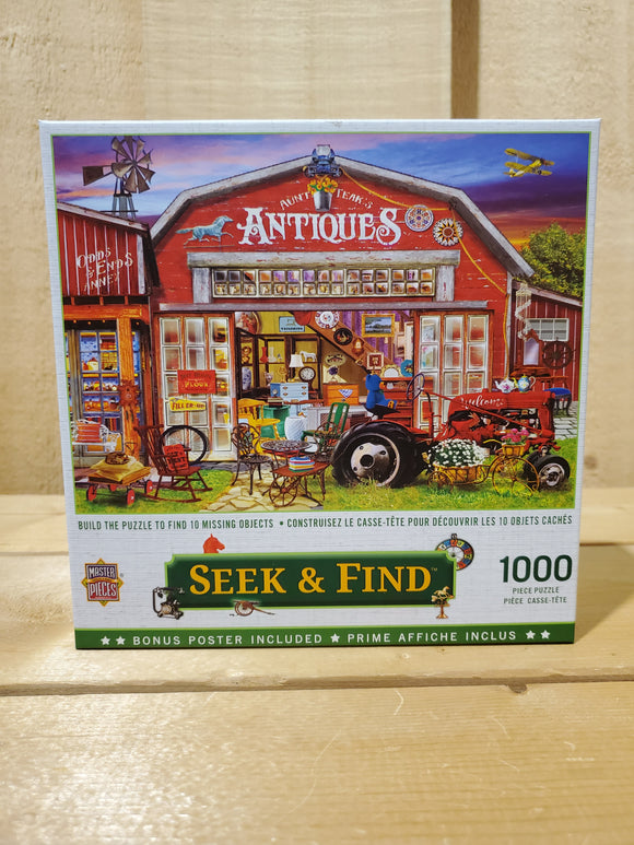 'Antiques for Sale' Seek & Find™ 1000 Piece Puzzle