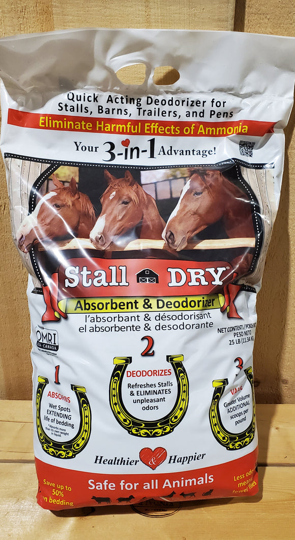 Stall Dry® Absorbent & Deodorizer