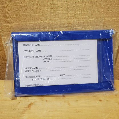Stall Card Holder by Tough®1