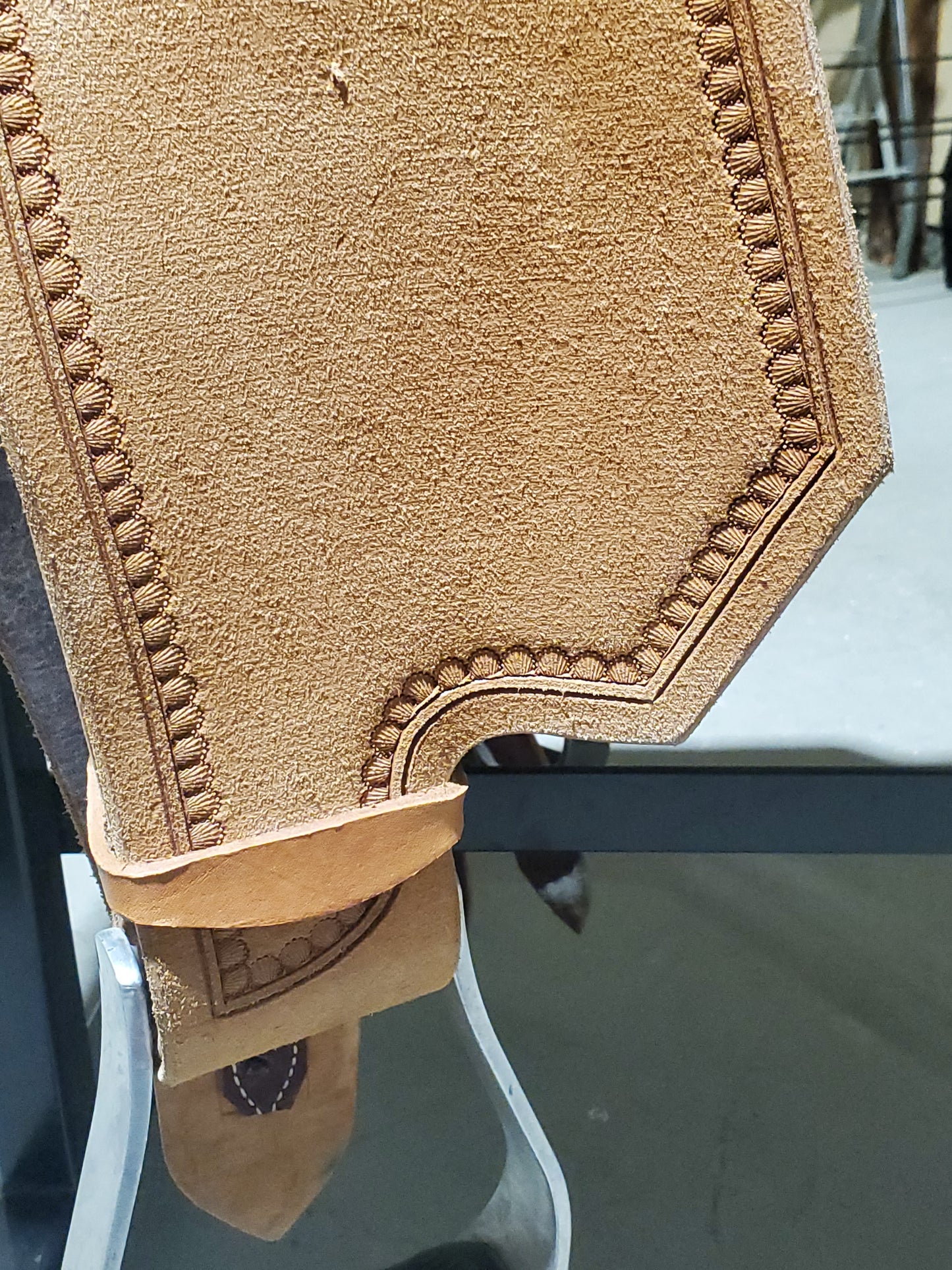 Floral Tooled Barrel Saddle by Circle Y®