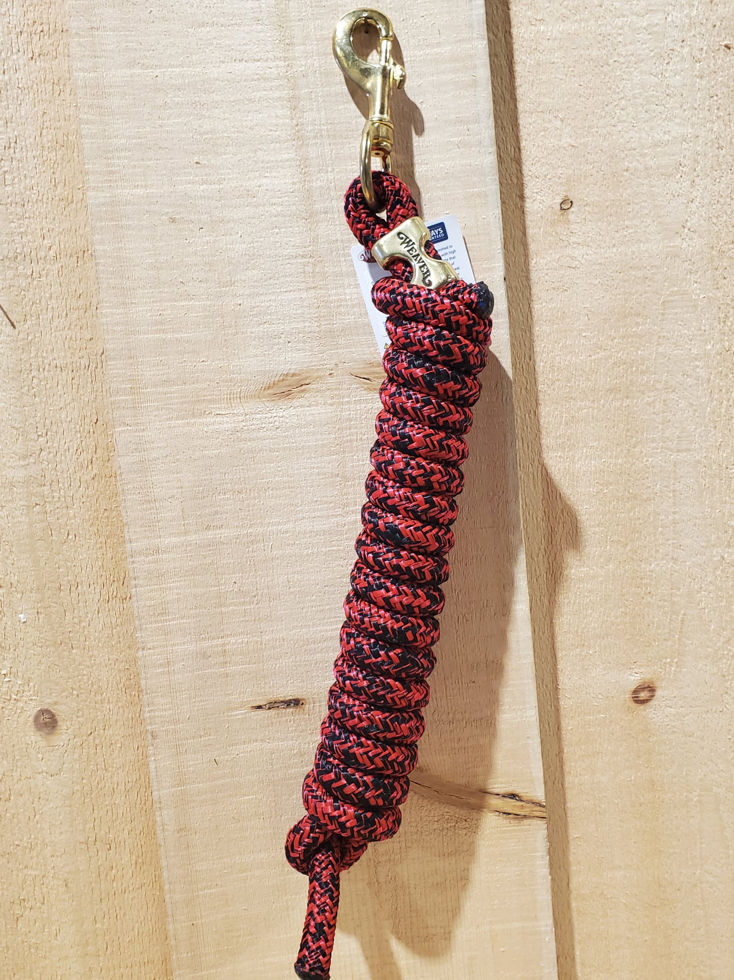 10' Poly Lead Rope With Brass Bolt Snap by Weaver®