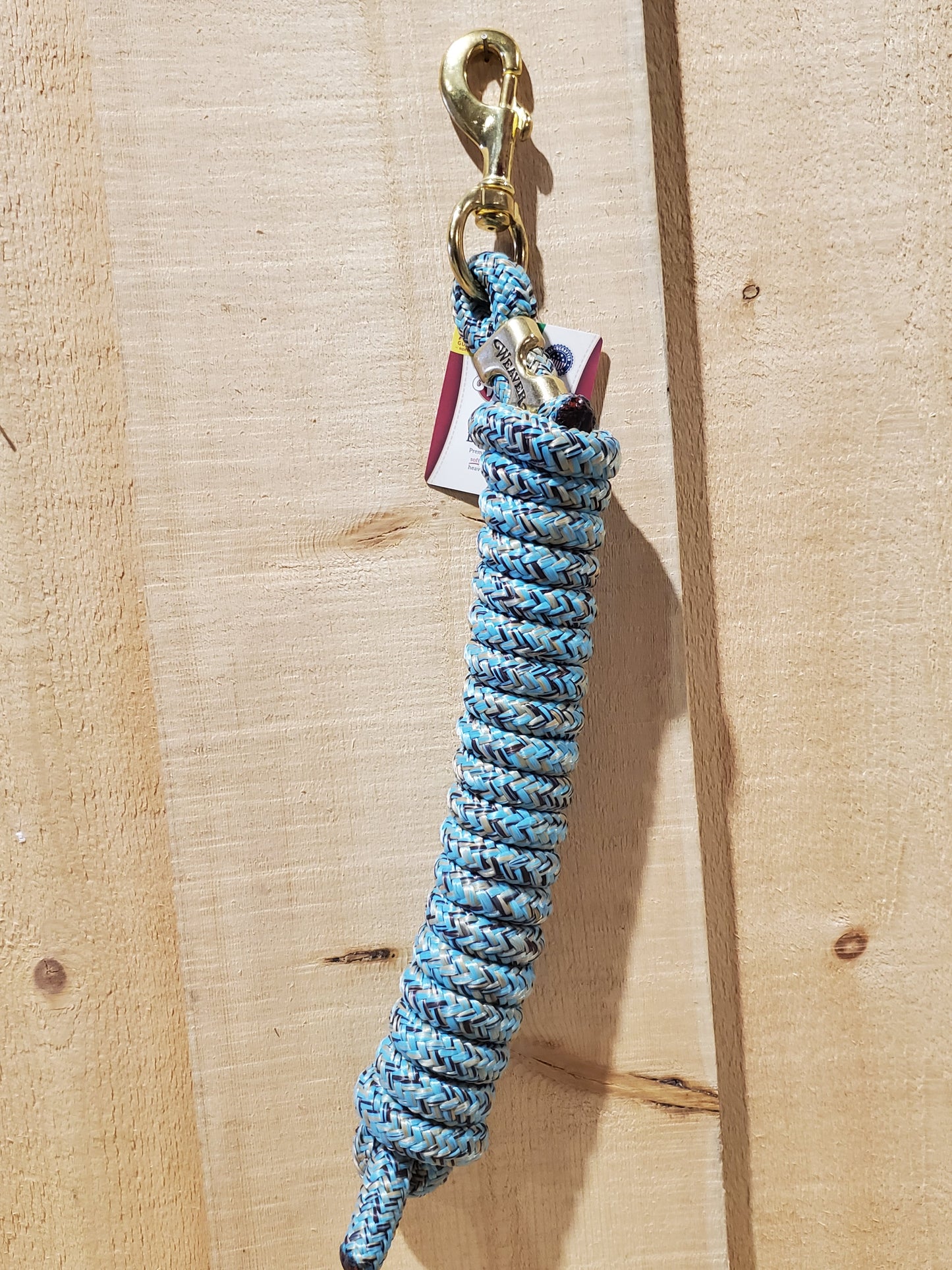 10' Poly Lead Rope With Brass Bolt Snap by Weaver®