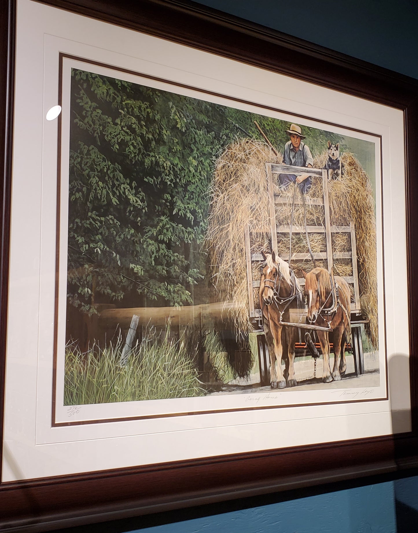 'Going Home' Framed Print