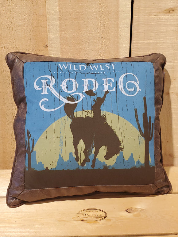 'Wild West Rodeo' Throw Pillow by Wrangler®