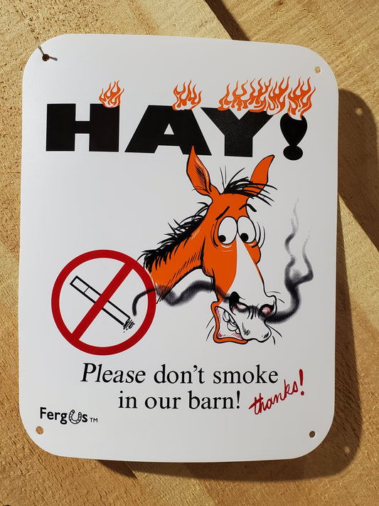 Fergus™ 'Don't Smoke' Sign