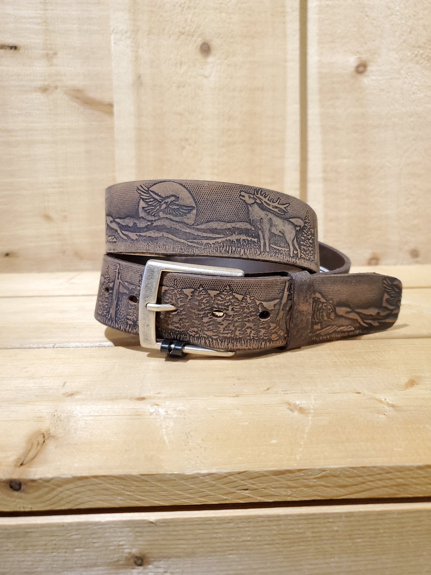 'The Wild' Leather Men's Belt