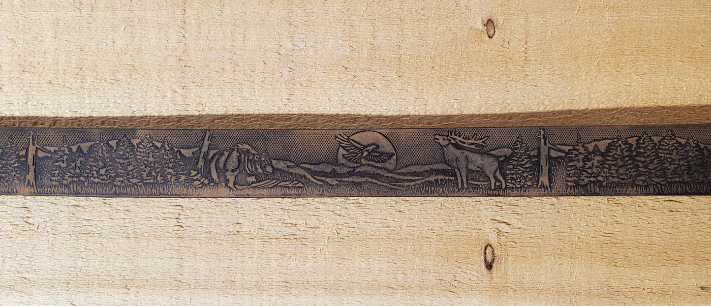 'The Wild' Leather Men's Belt