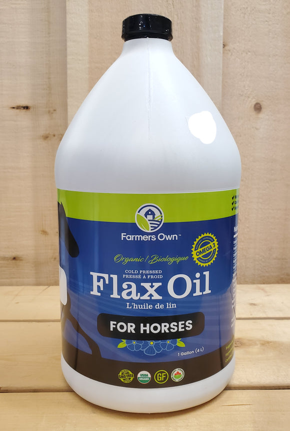 Farmer's Own® Cold Pressed Flax Oil - For Horses