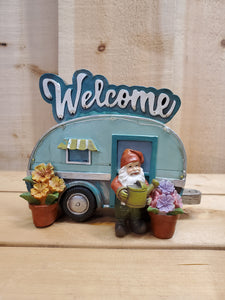 Gnome 'Welcome" Camper by Koppers®