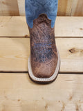 Blue 'Suede' Youth Boot by Old West®