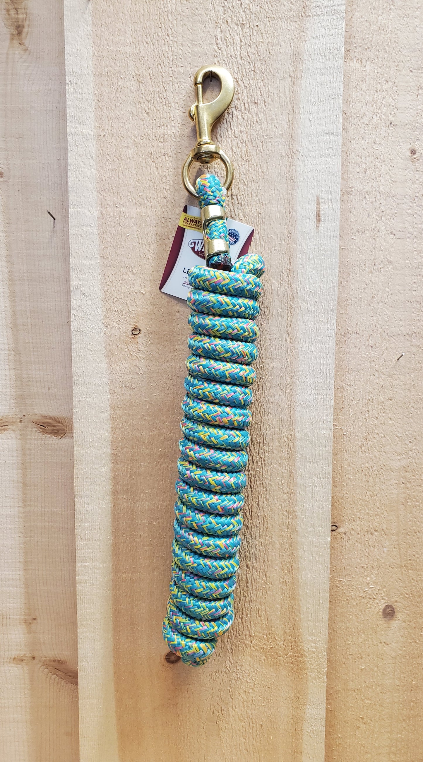 10' Poly Lead Rope With Brass Bolt Snap by Weaver®