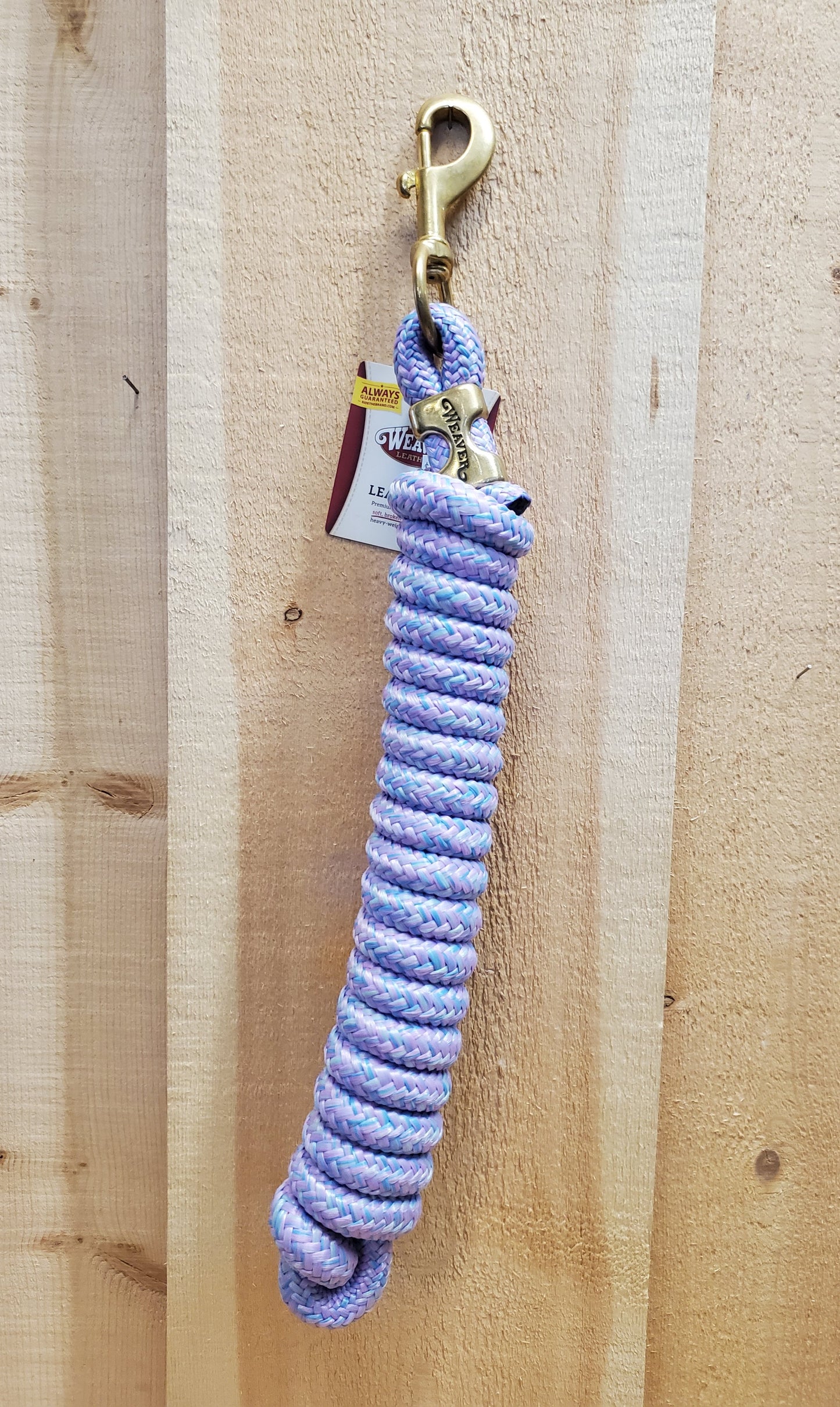 10' Poly Lead Rope With Brass Bolt Snap by Weaver®