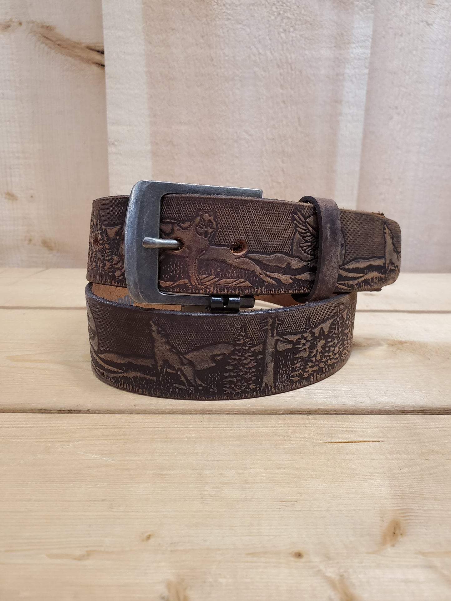'Howler' Leather Men's Belt