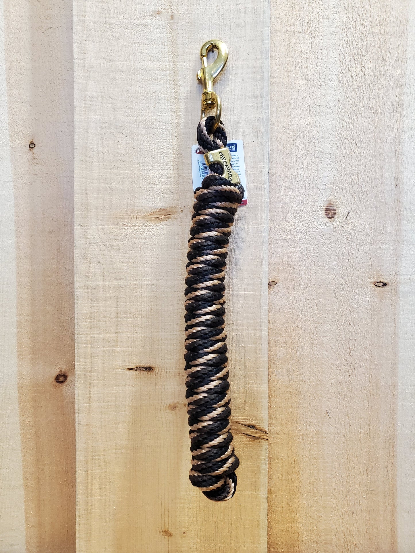 10' Poly Lead Rope With Brass Bolt Snap by Weaver®