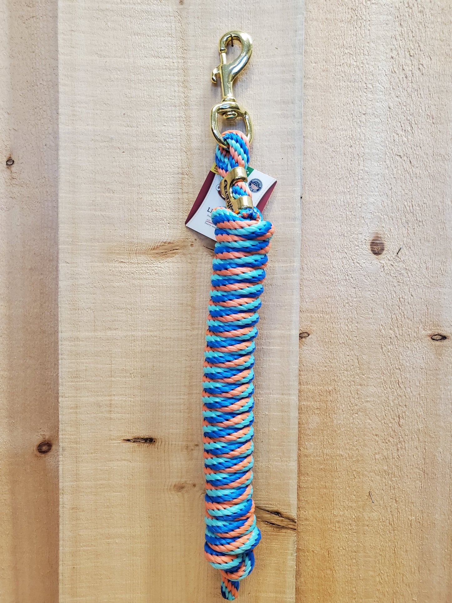 10' Poly Lead Rope With Brass Bolt Snap by Weaver®