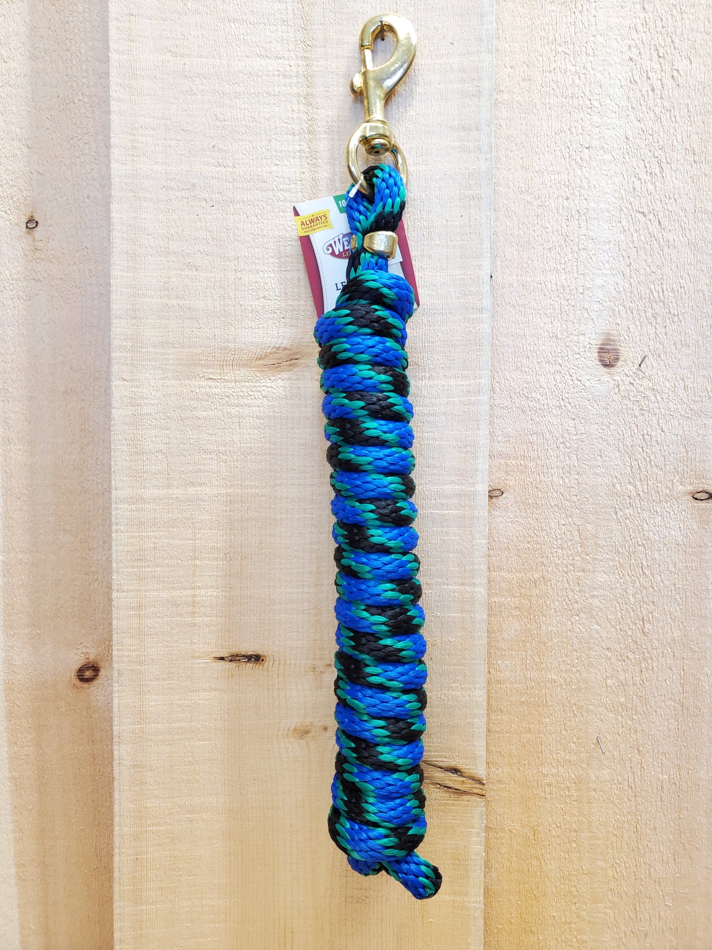 10' Poly Lead Rope With Brass Bolt Snap by Weaver®