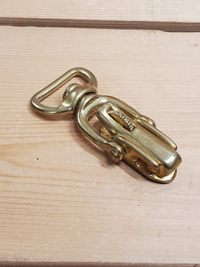 1" Solid Brass Locking Snap