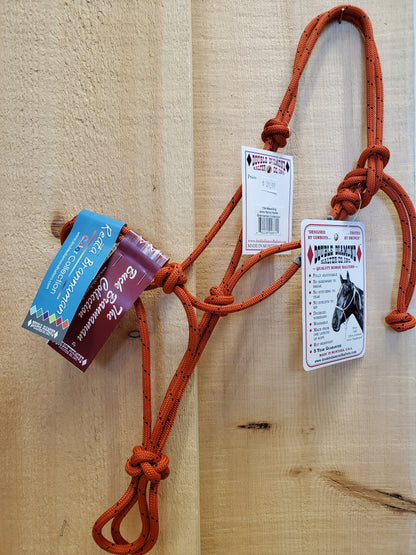 'The Buck Brannaman Collection' #124 Series Rope Halter by Double Diamond - WEANLING SIZE