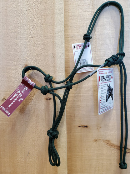 'The Buck Brannaman Collection' #124 Series Rope Halter by Double Diamond - WEANLING SIZE