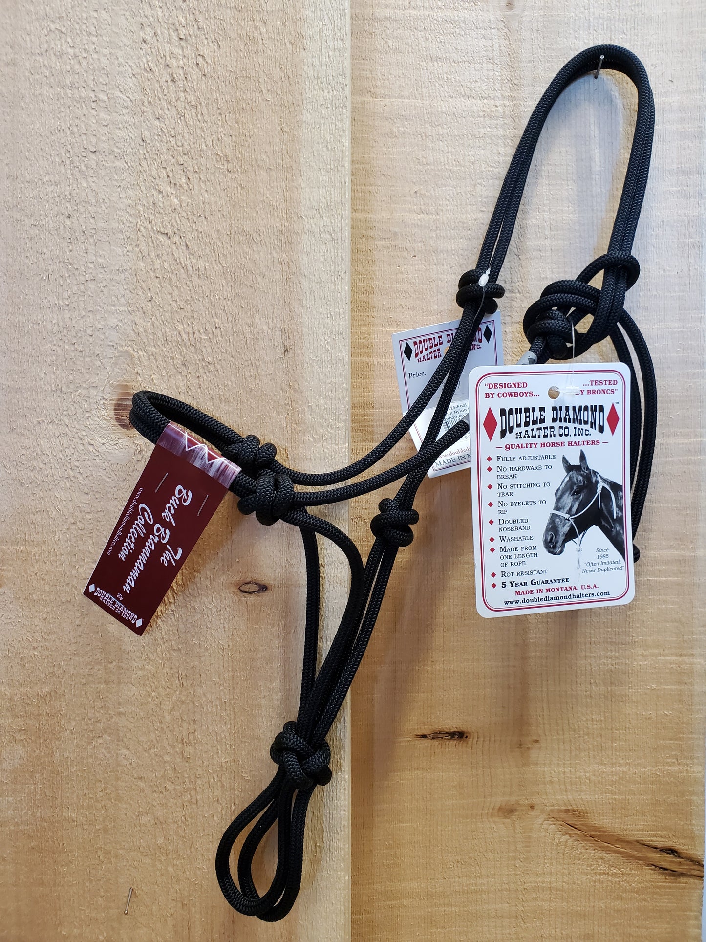 'The Buck Brannaman Collection' #124 Series Rope Halter by Double Diamond - FOAL SIZE