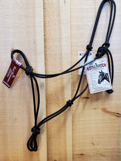 'The Buck Brannaman Collection' #124 Series Rope Halter by Double Diamond -COB SIZE