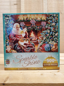 'Christmas Dreams' Sparkle & Shine™ 500 Piece Puzzle