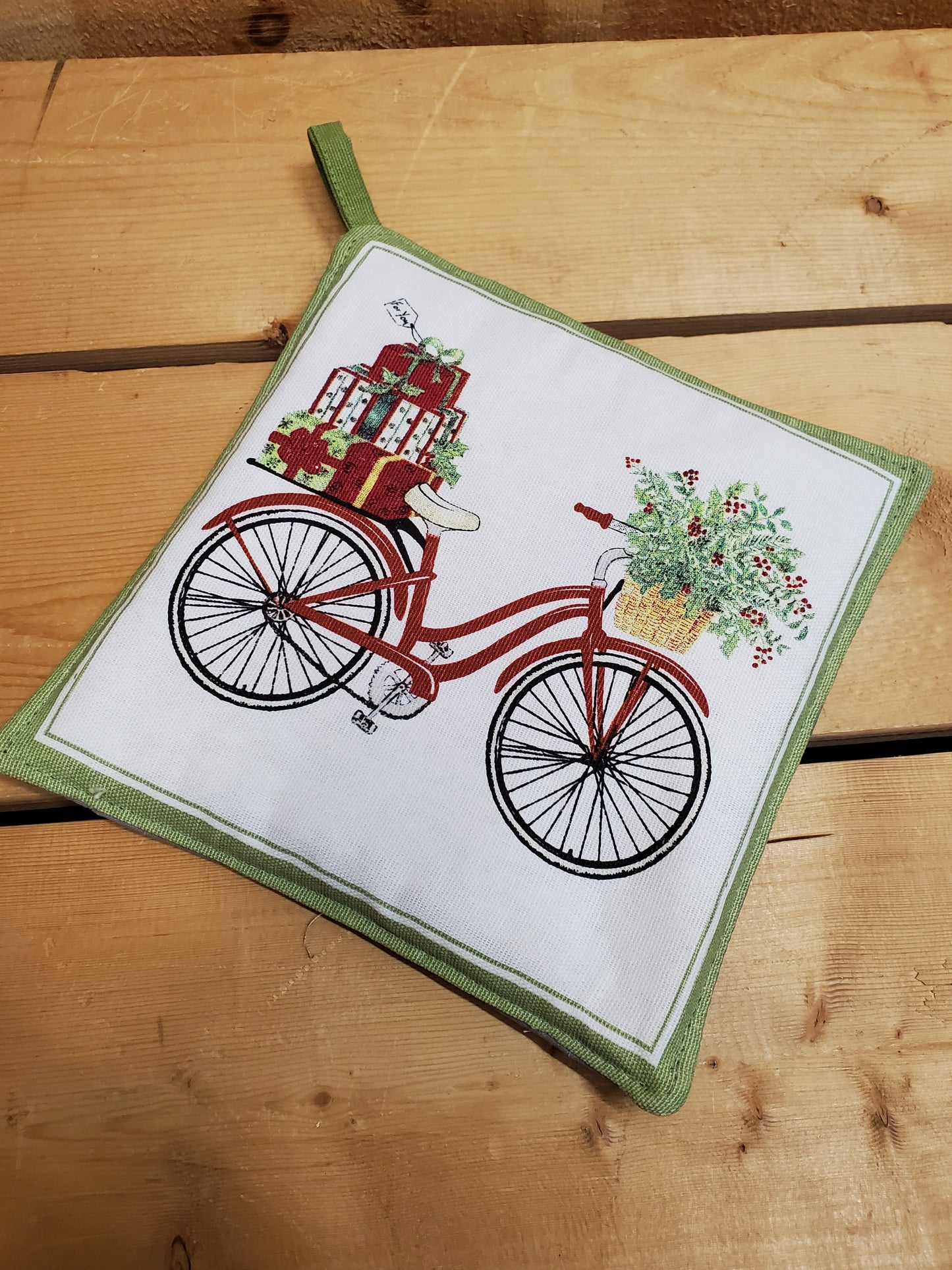 Christmas Pot Holder by Alice's Cottage®
