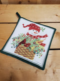Christmas Pot Holder by Alice's Cottage®