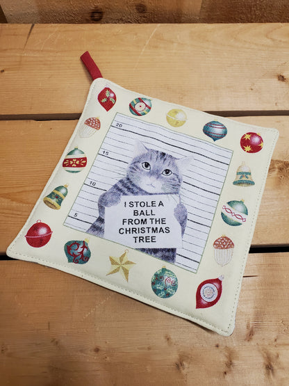 Christmas Pot Holder by Alice's Cottage®