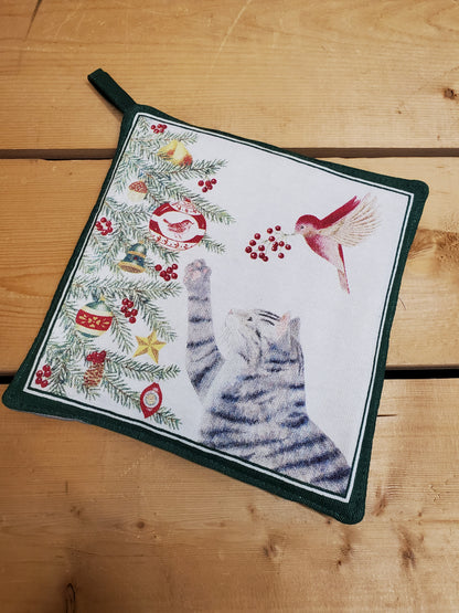 Christmas Pot Holder by Alice's Cottage®