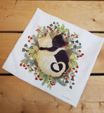Christmas Flour Sack Kitchen Towel by Alice's Cottage®