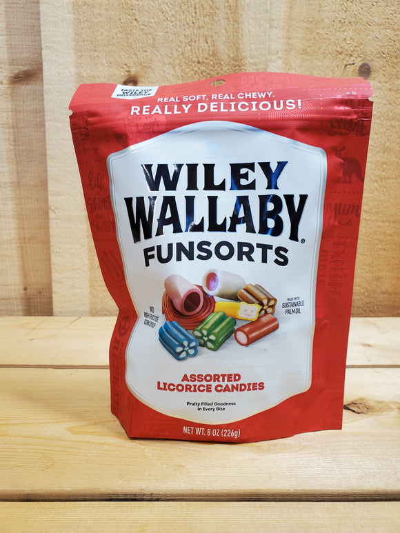 Wiley Wallaby Funsorts Licorice Candies