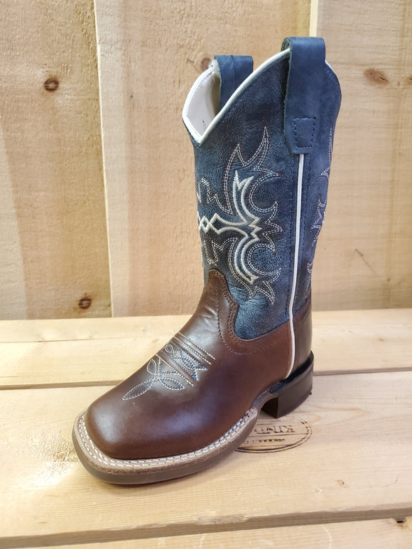 Navy & Chocolate Kid's Boot by Old West