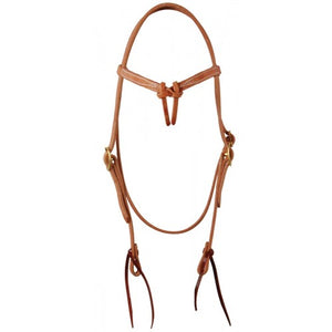 Harness Leather Futurity Headstall by Western Rawhide®