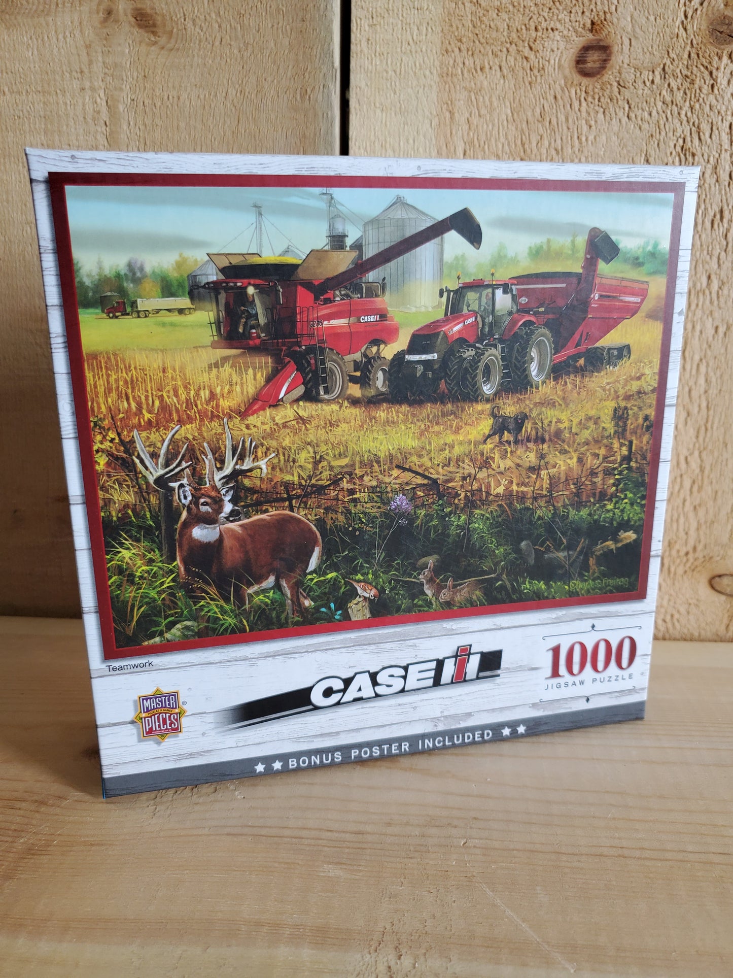 'Teamwork' Case IH® 1000 Piece Puzzle