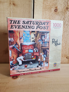 'Road Block' Norman Rockwell™ 1000 Piece Puzzle