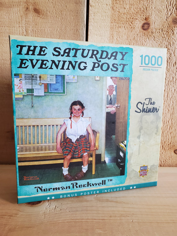 'The Shiner' Norman Rockwell™ 1000 Piece Puzzle