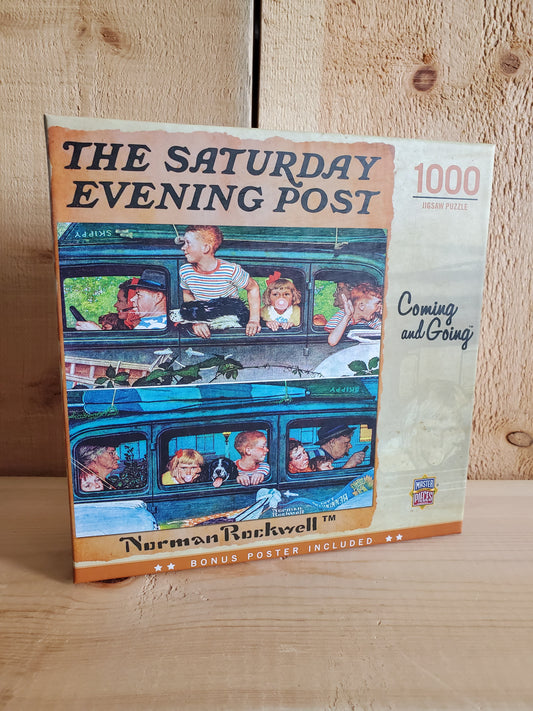 'Coming & Going' Norman Rockwell™ 1000 Piece Puzzle