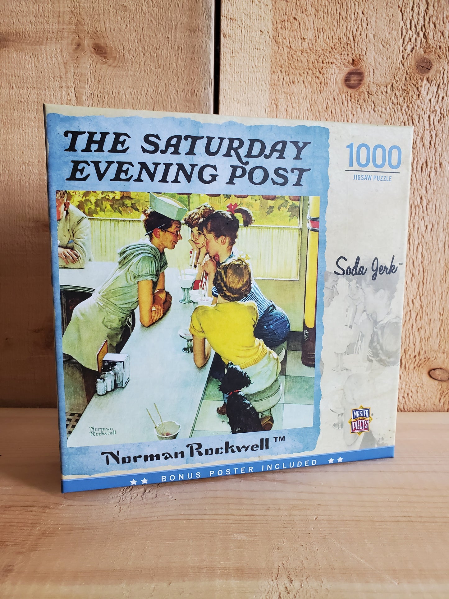 'Soda Jerk' Norman Rockwell™ 1000 Piece Puzzle