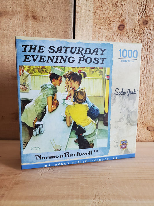 'Soda Jerk' Norman Rockwell™ 1000 Piece Puzzle