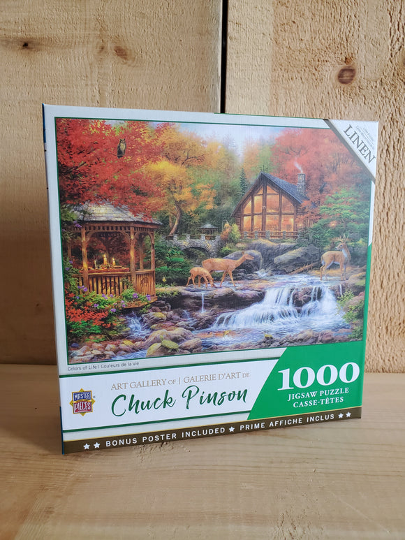 'Colors of Life' Chuck Pinson™ 1000 Piece Puzzle