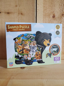 'Forest Friends' Shaped 100 Piece Puzzle