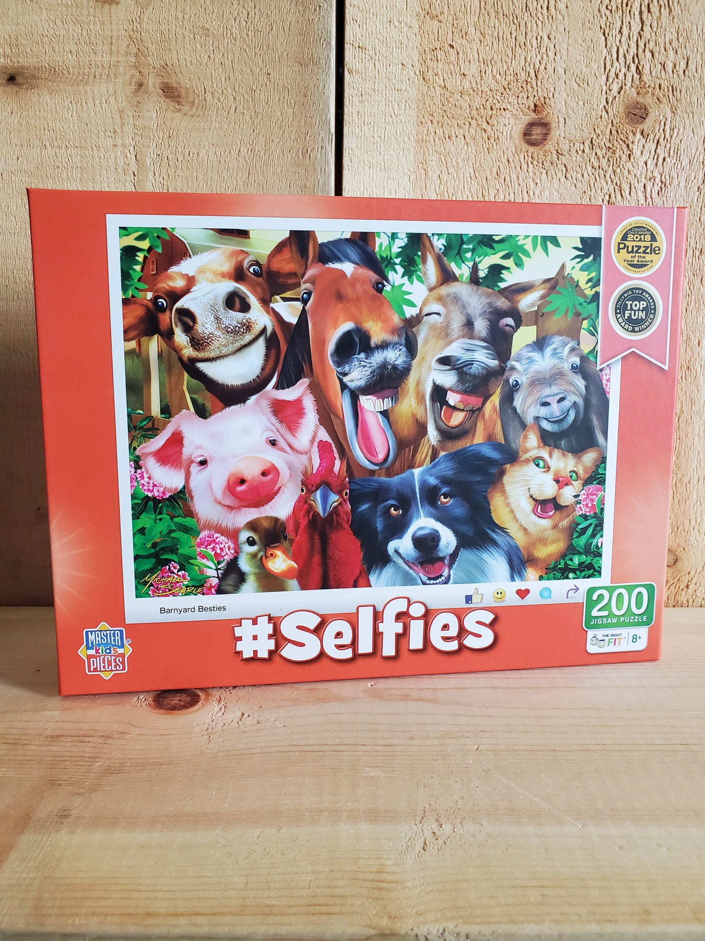 'Barnyard Besties' #Selfies™ 200 Piece Puzzle