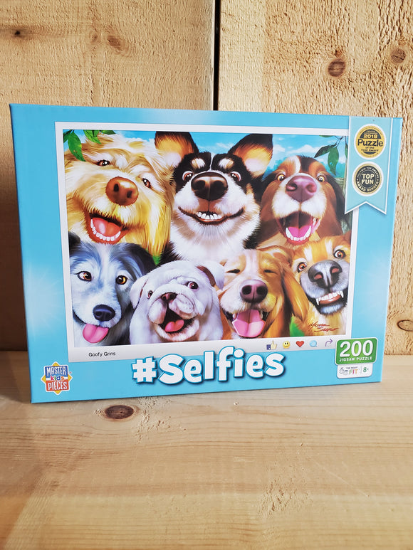 'Goofy Grins' #Selfies™ 200 Piece Puzzle