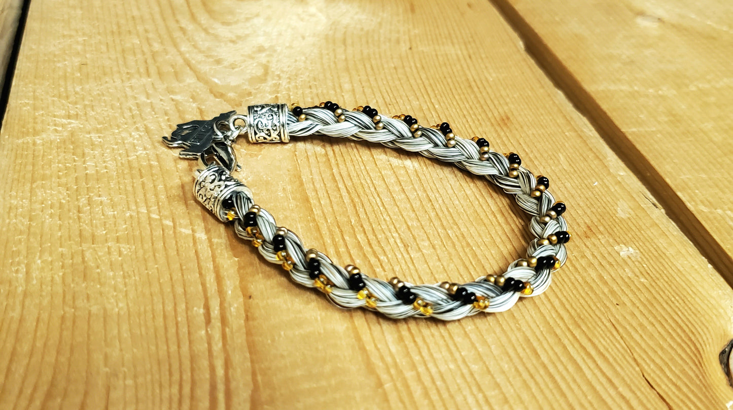 Beaded Horsehair Bracelet by Austin Accents