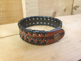 Laced Leather Bracelet by Austin Accents